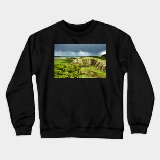 Along Hadrian's Wall Crewneck Sweatshirt